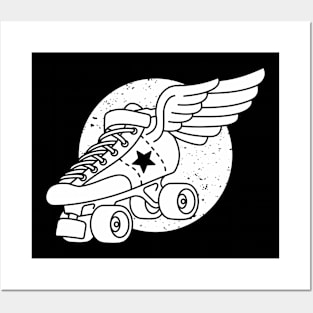 Jammer Winged Skate Posters and Art